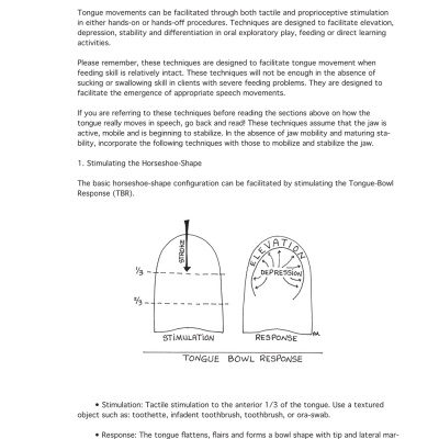 Oral-Motor Techniques In Articulation And Phonological Therapy ...